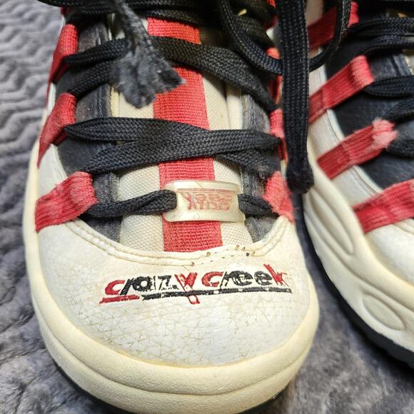 Crazy Creek Boots Mens Size 10 Black White Red Hiking Winter Snow High Top Trail - Picture 5 of 9